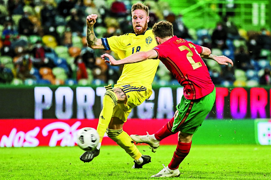 Diogo Jota fez desta forma o segundo golo de Portugal