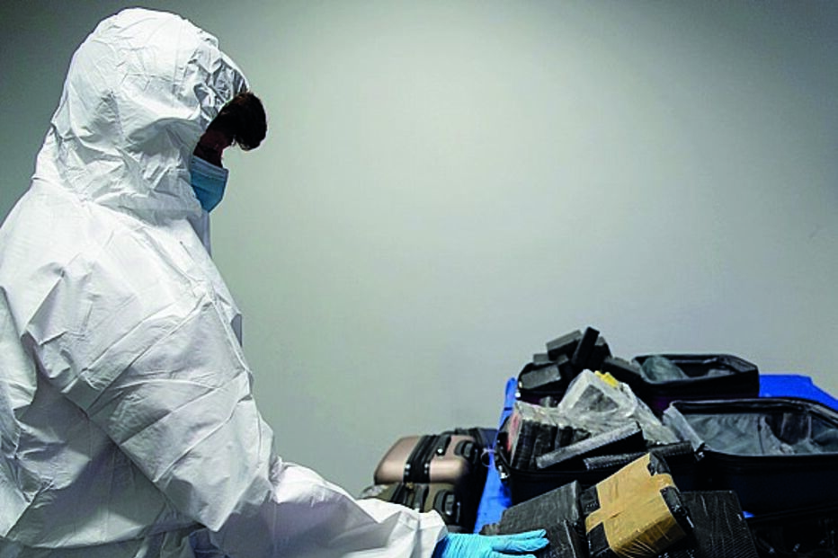 PJ apreendeu 170 quilos de cocaína