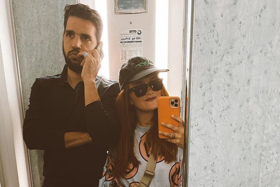 Carolina Deslandes e Diogo Clemente