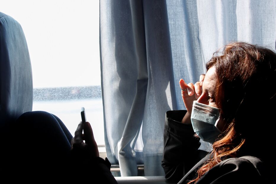 população, coronavírus, máscaras