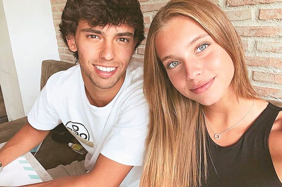 Margarida Corceiro e João Félix