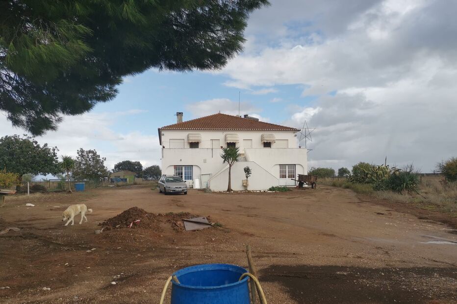 Casa onde morava o agressor