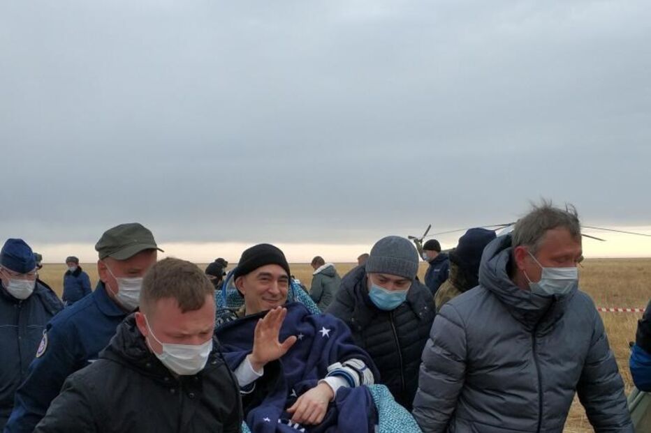 Após 196 dias no espaço, foi assim o regresso da tripulação da Estação Espacial à Terra