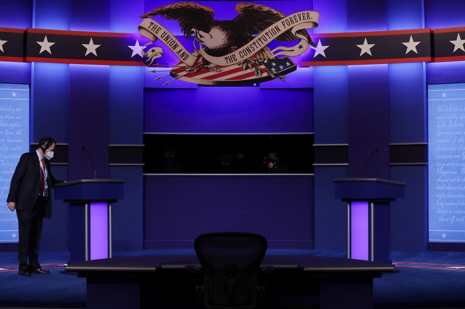 Último debate entre Trump e Joe Biden