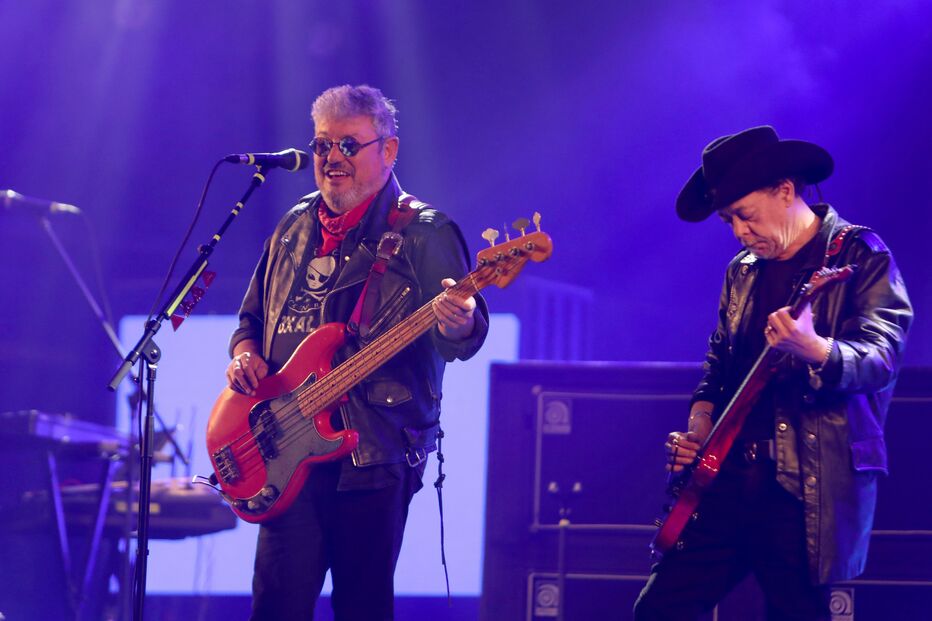 Os Xutos & Pontapés atuam na Super Bock Arena, no Porto, no primeiro dia do Portugal ao Vivo, a 31 de outubro