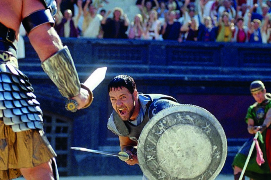 ’Gladiador’, com Russell Crowe