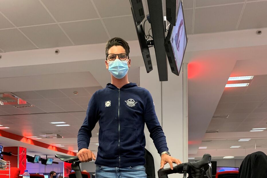 João Almeida na redação do Correio da Manhã