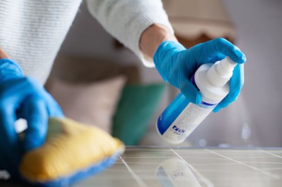 Limpeza das superfícies