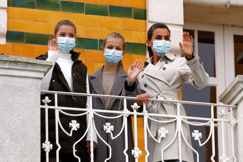 Leonor, Sofia e Letizia