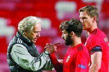 Jorge Jesus disse a Rafa que é com jogadores como ele que vai lutar pelo título