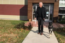 'Major' é um dos cães de Biden. Foi adotado num abrigo animal