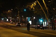 Uma Lisboa quase sem vida na primeira noite de recolher obrigatório