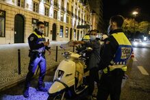 Uma Lisboa quase sem vida na primeira noite de recolher obrigatório