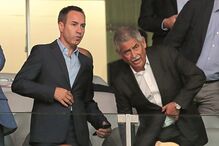 Luís Filipe Vieira e António Salvador