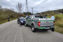 Carro dos assaltantes foi abalroado pela GNR