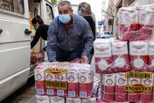 Banco Alimentar do Algarve durante pandemia da Covid-19