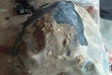 Meteorito que caiu em casa de Josua Hutagalung