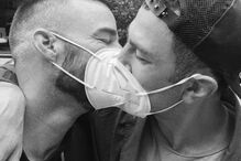 Ricky Martin com o marido Jwan Yosef