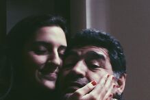 Maradona e a filha, Jana