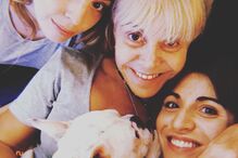 As filhas de Maradona, Dalma e Giannina e a ex-mulher, Claudia Villafañe