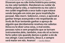 Mensagens de Daniel Souza nas redes sociais