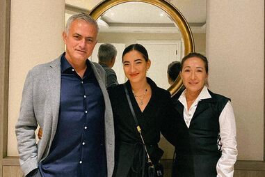 José e Matilde Mourinho com Matilde