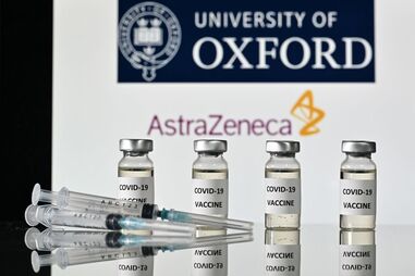 Vacina contra a Covid-19 desenvolvida pelo laboratório britânico AstraZeneca e pela Universidade de Oxford