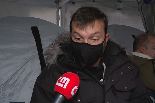 Ljubomir em greve de fome pelo movimento 'Pão e Água': "Não é fácil mas é por uma causa necessária"