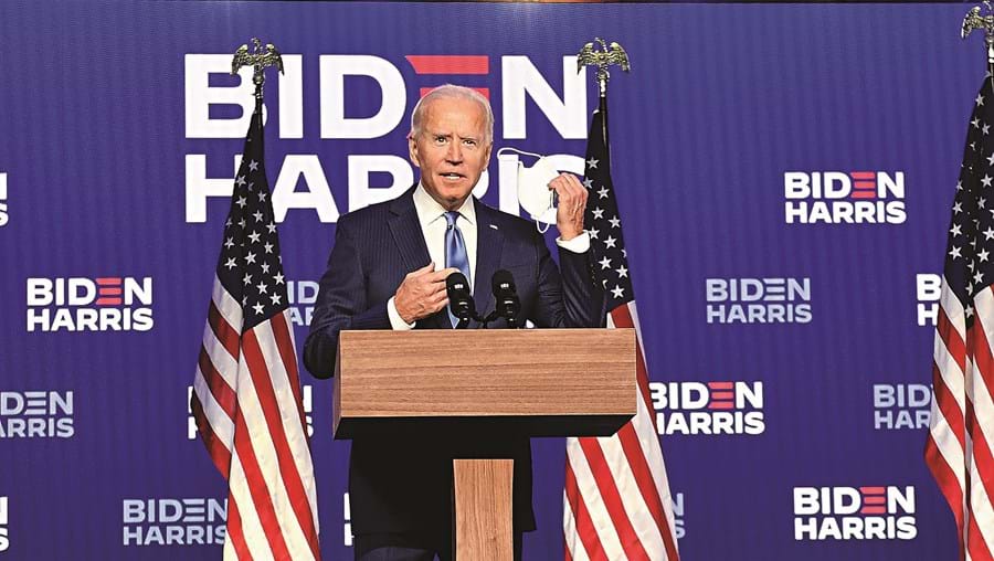 Joe Biden, vai ser o 46º Presidente dos Estados Unidos da América