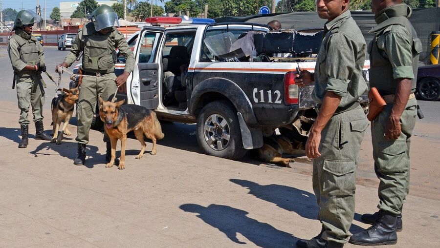 Polícia moçambicana