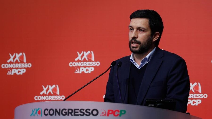João Ferreira no congresso do PCP