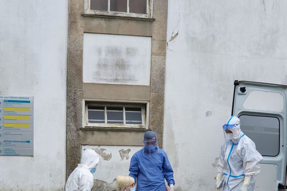 Hospitais das Forças Armadas já recebem doentes com Covid-19 de hospitais públicos