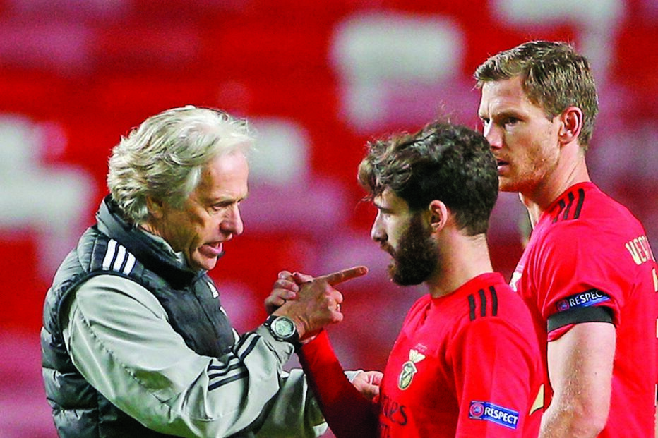 Jorge Jesus disse a Rafa que é com jogadores como ele que vai lutar pelo título