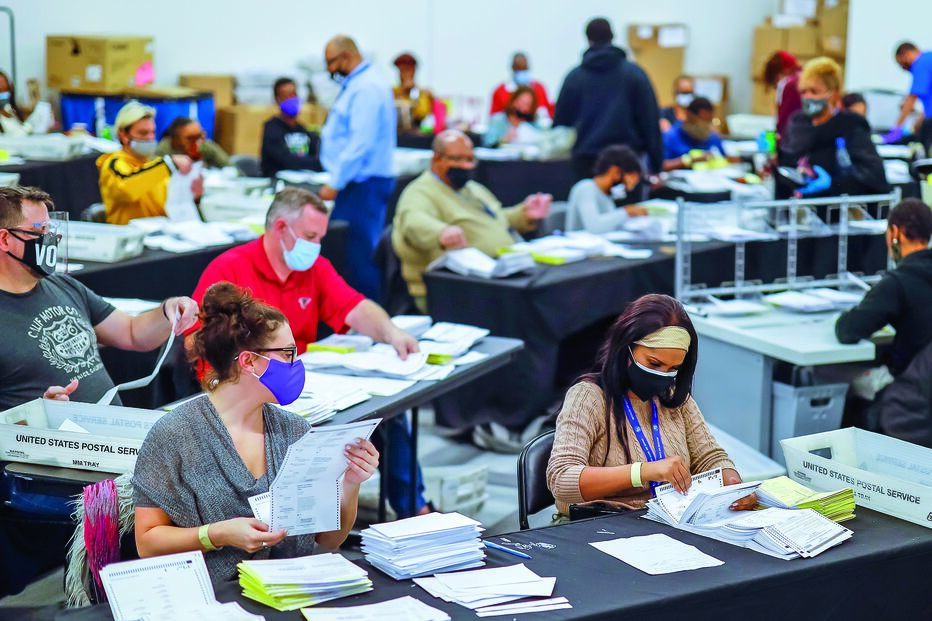 Contagem nalguns estados pode prolongar-se até à próxima semana 