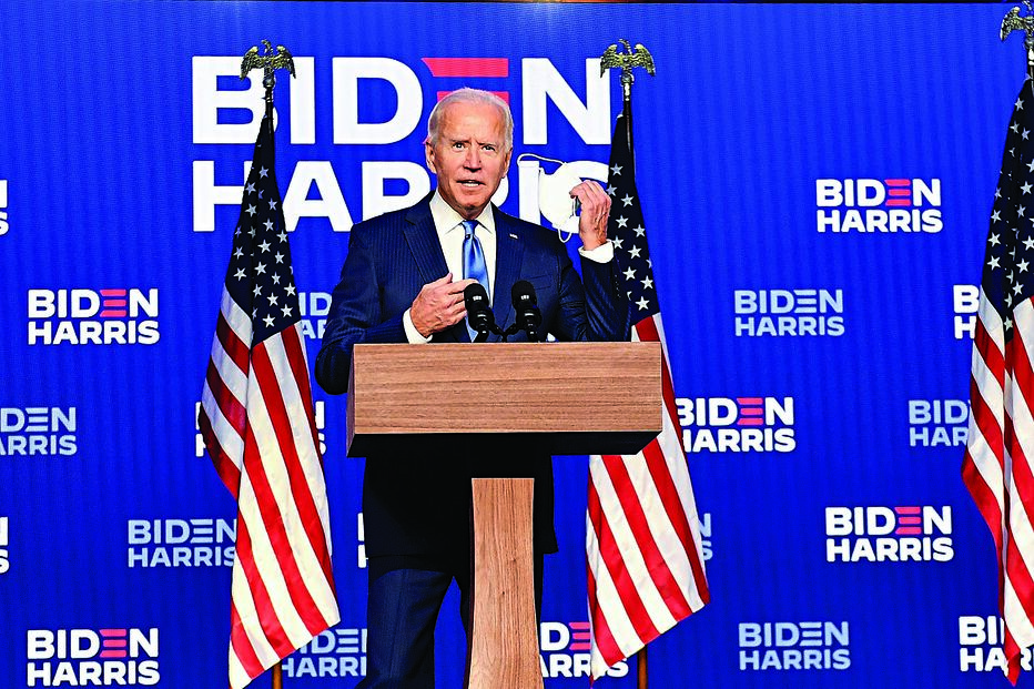 Joe Biden, vai ser o 46º Presidente dos Estados Unidos da América