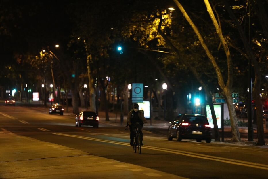 Uma Lisboa quase sem vida na primeira noite de recolher obrigatório
