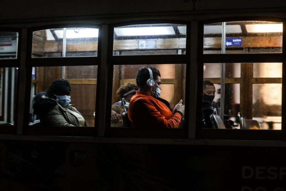 Uma Lisboa quase sem vida na primeira noite de recolher obrigatório