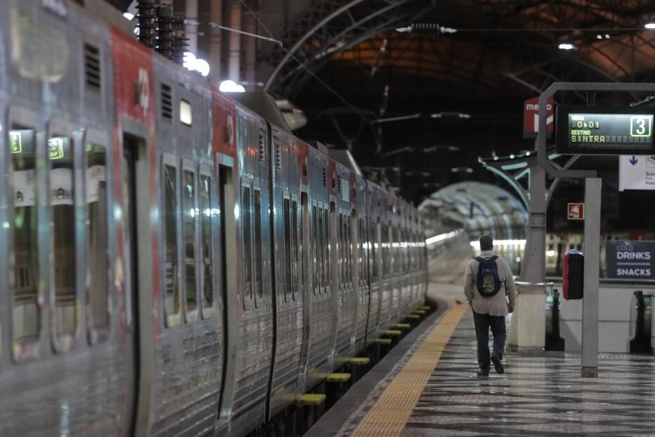 Uma Lisboa quase sem vida na primeira noite de recolher obrigatório