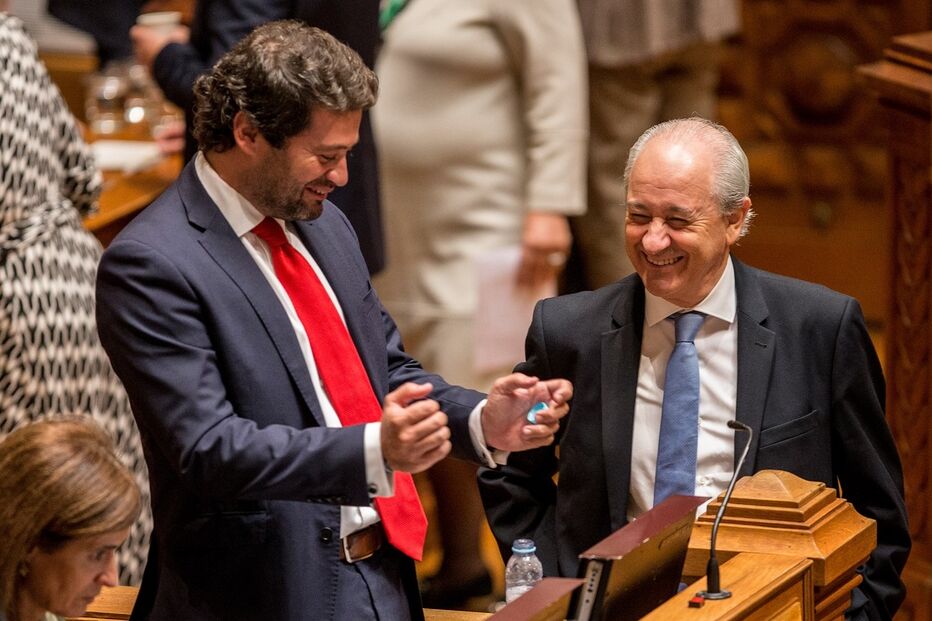 André Ventura e Rui Rio