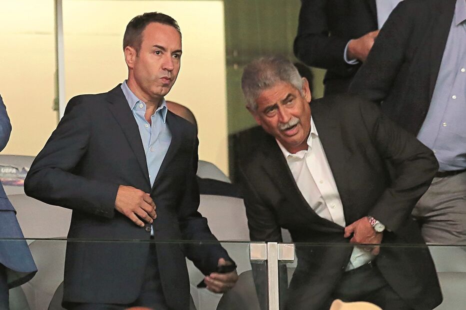 Luís Filipe Vieira e António Salvador