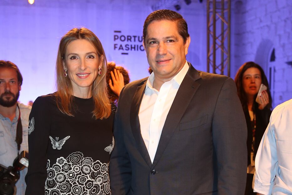 Mário Ferreira com Paula Paz Dias, que se prepara para assumir lugar na administração