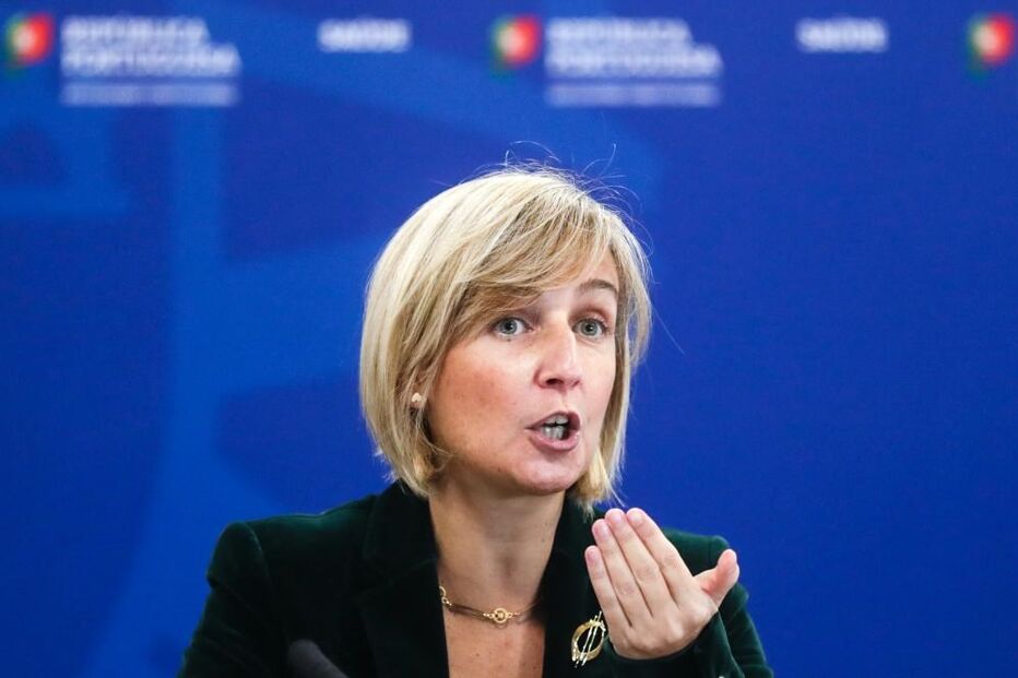 Marta Temido, ministra da Saúde