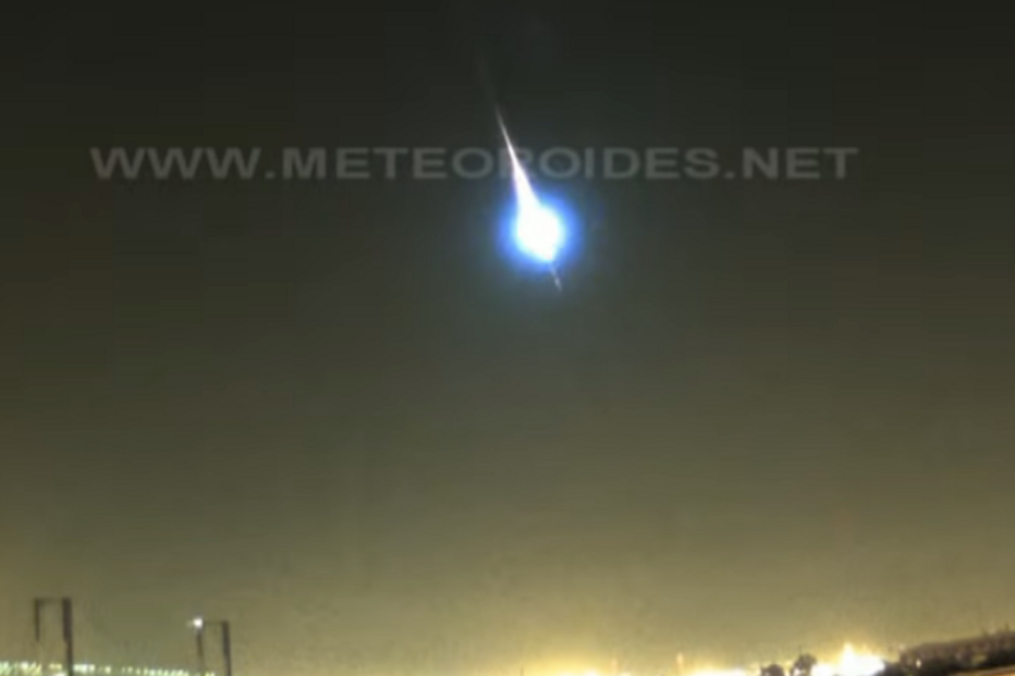 Bola de fogo sobrevoou Sul de Portugal durante a madrugada de segunda-feira