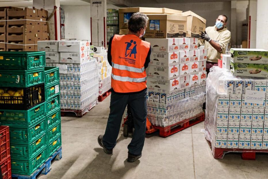 Banco Alimentar do Algarve durante pandemia da Covid-19