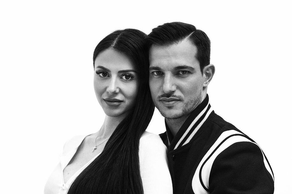 Filipa Brandão e Cédric Soares