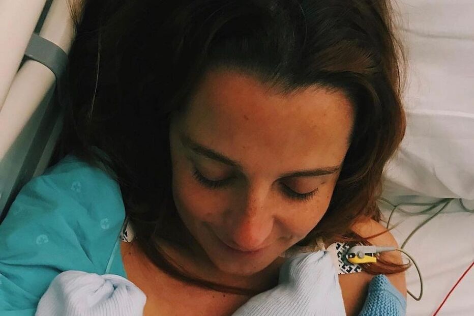 Inês Herédia com os filhos, Luís e Tomás