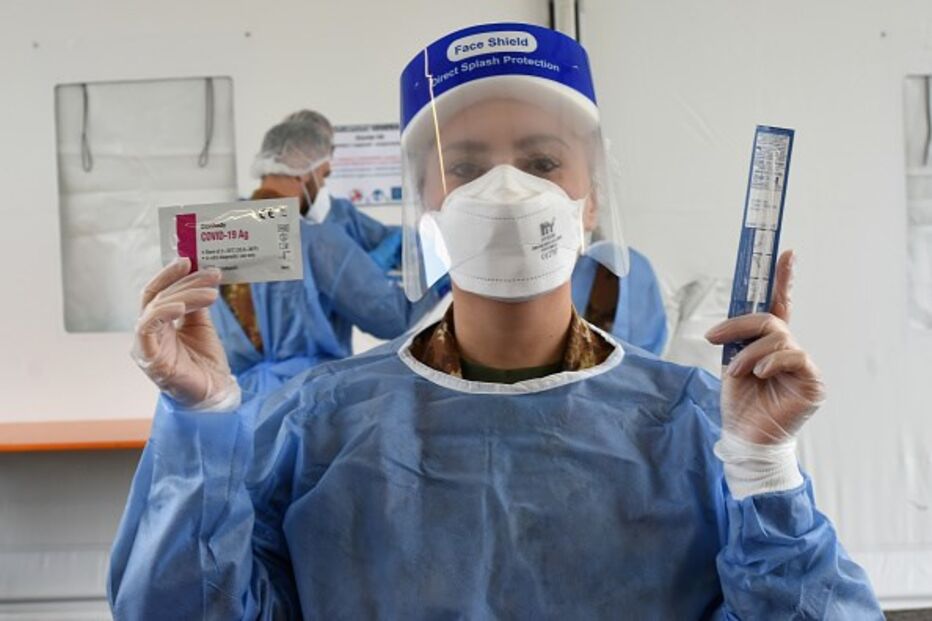 Teste rápido à Covid-19