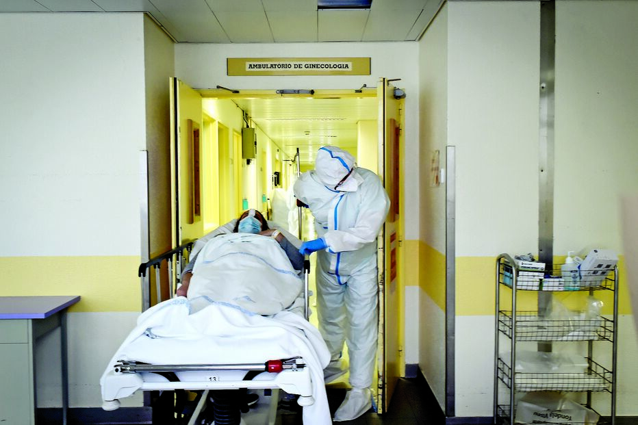 cama de hospital, doentes