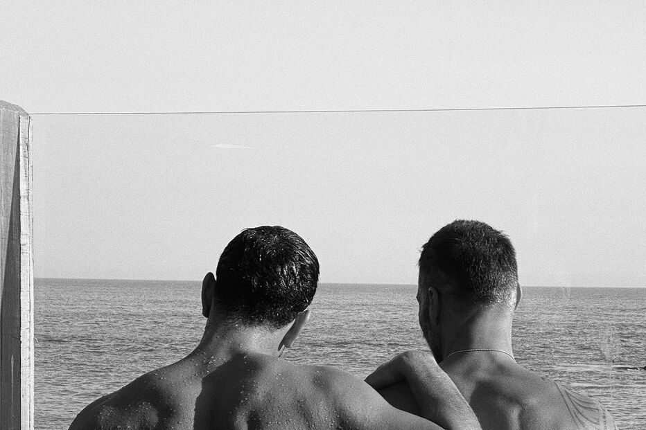 Ricky Martin com o marido Jwan Yosef