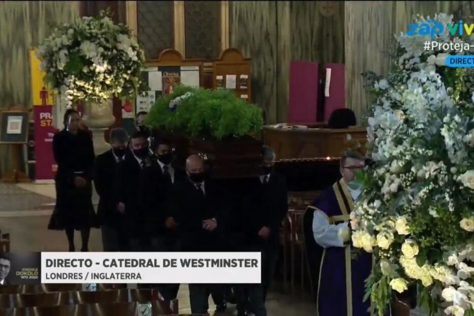 O Funeral de Sindika Dokolo, em Londres